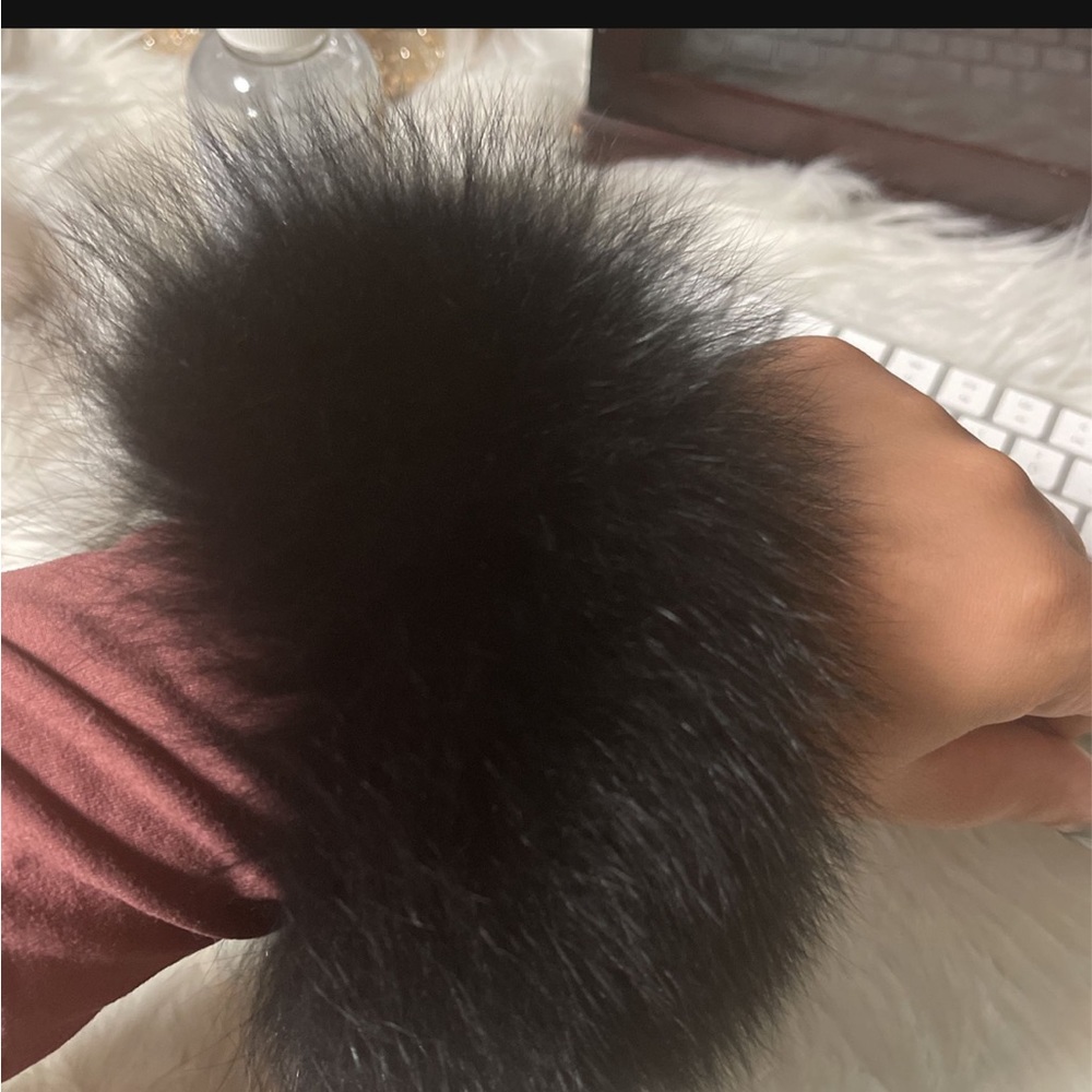 Real fox cuffs - Picture 3 of 5